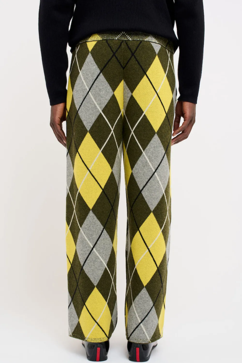 Women The Elder Statesman Argyle Lounge Pant