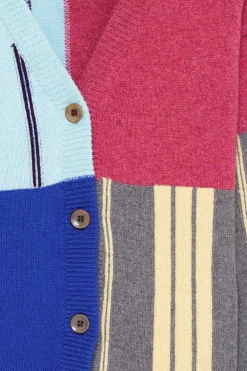 Women The Elder Statesman Border Stripe Women's Cardigan