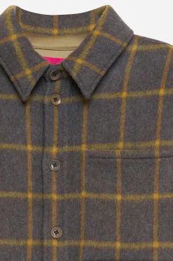 The Elder Statesman Brush Check Overshirt