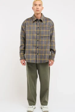The Elder Statesman Brush Check Overshirt