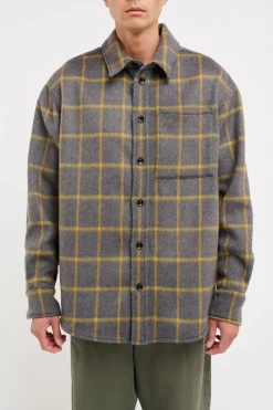 The Elder Statesman Brush Check Overshirt