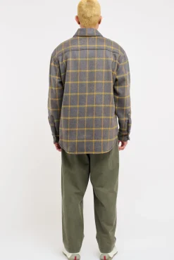 The Elder Statesman Brush Check Overshirt