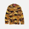 The Elder Statesman Camo Crew