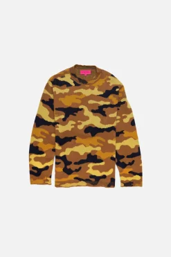 The Elder Statesman Camo Crew