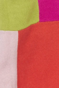The Elder Statesman Cashmere Patchwork Shawl