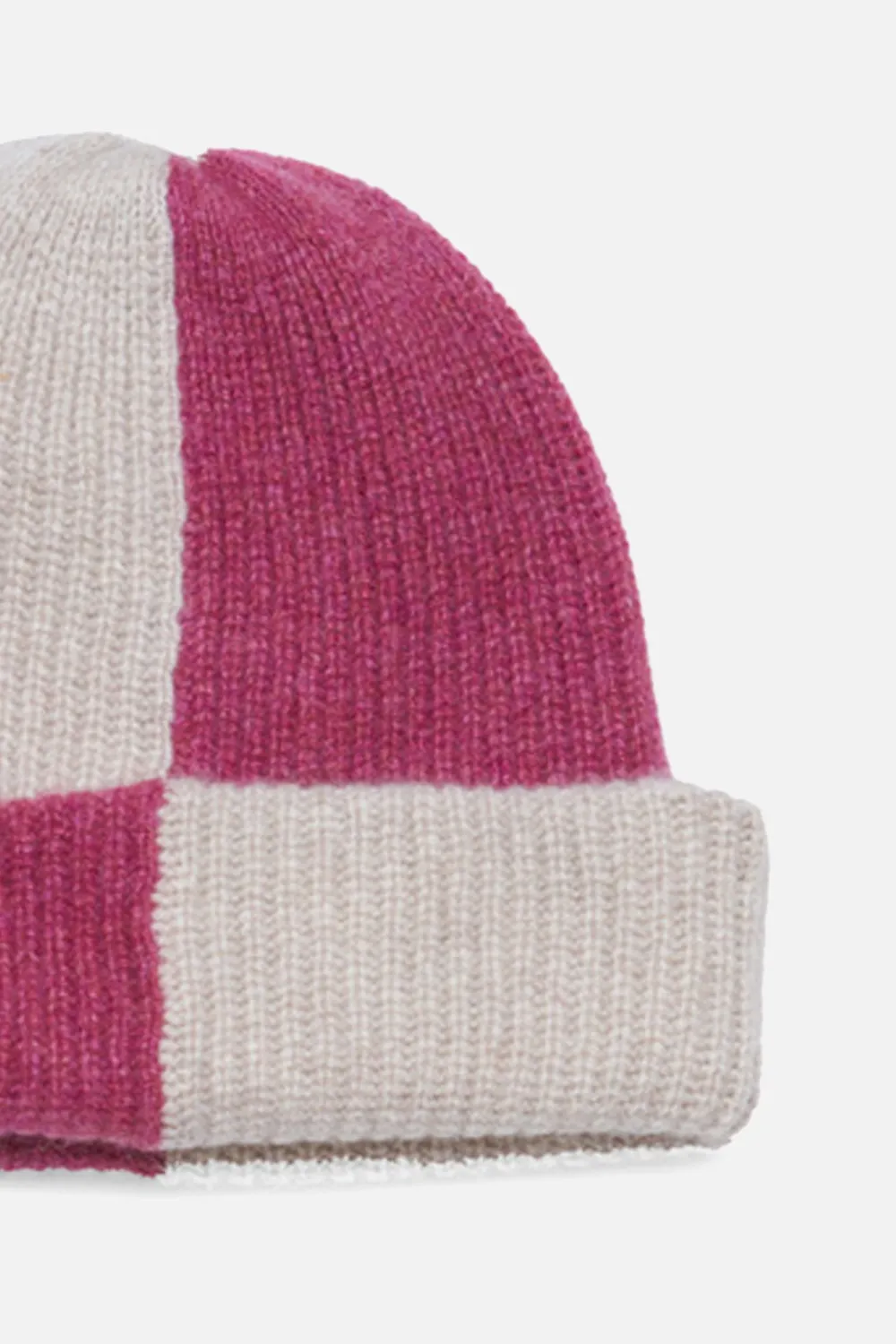The Elder Statesman Checked Watchman Cap