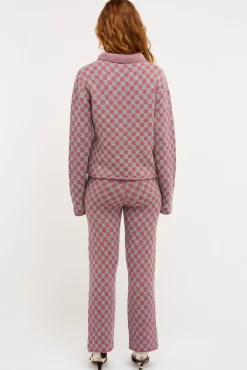 Women The Elder Statesman Checkered Women's Polo