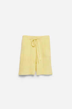 The Elder Statesman Chenille Rib Short
