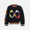 Women The Elder Statesman Dolphinity Women's Crew