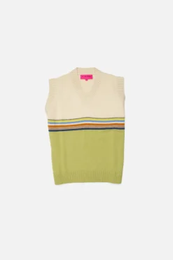Women The Elder Statesman Elder Stripe Vest