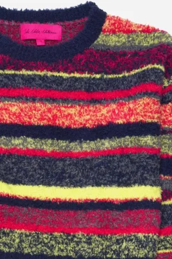 The Elder Statesman Hardwire Stripe Crew