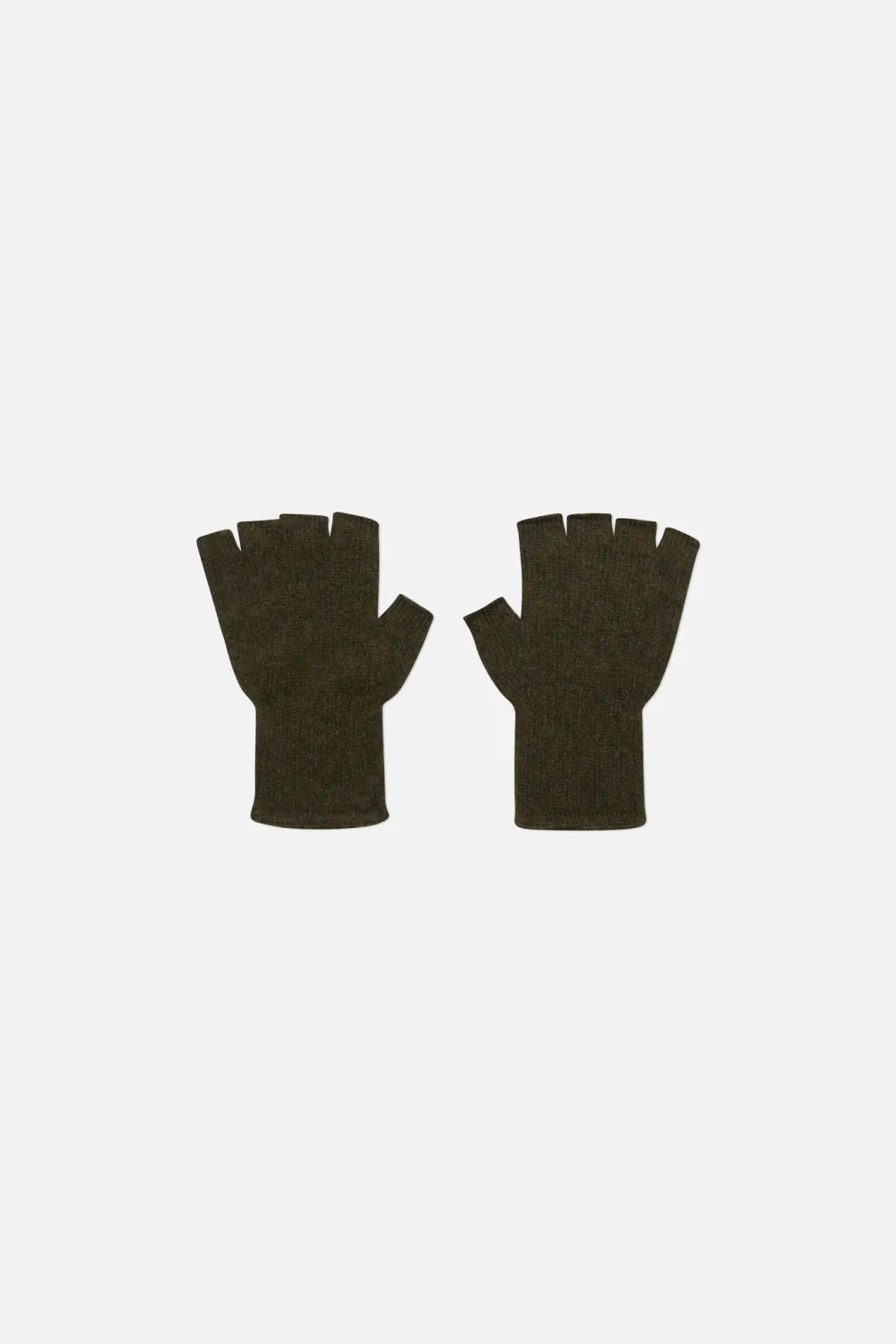 The Elder Statesman Heavy Fingerless Gloves