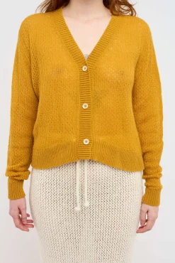 Women The Elder Statesman Hinged Women's Boxy Cardigan