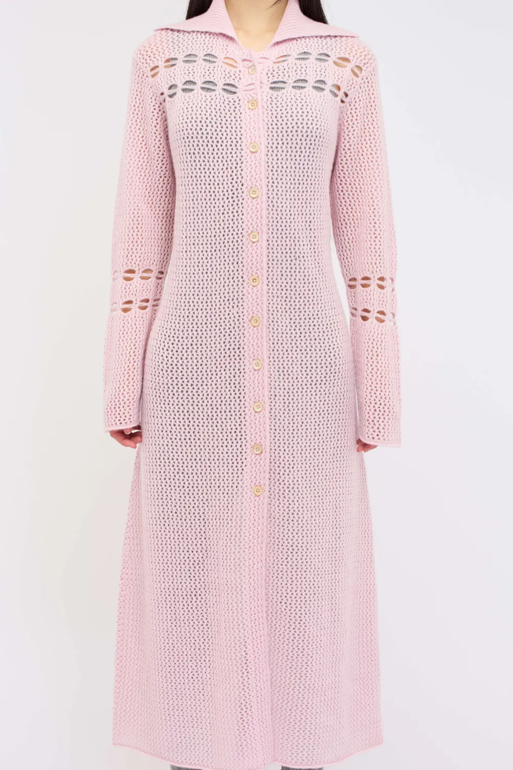 Women The Elder Statesman Hr Button-Up Dress