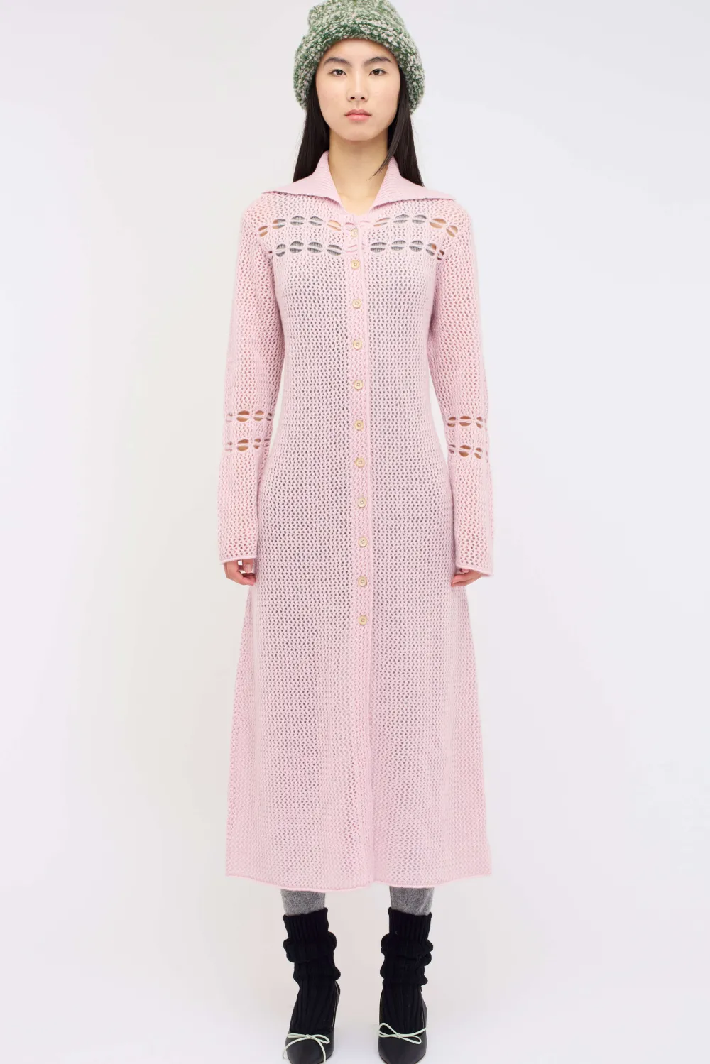 Women The Elder Statesman Hr Button-Up Dress