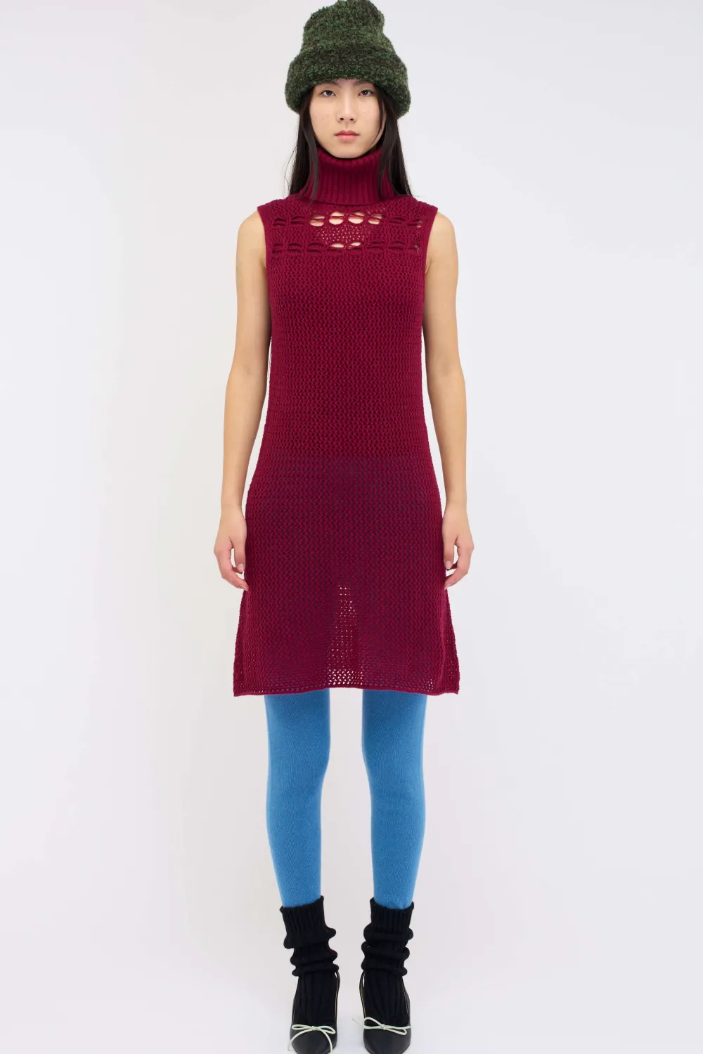Women The Elder Statesman Hr Turtleneck Mini Dress