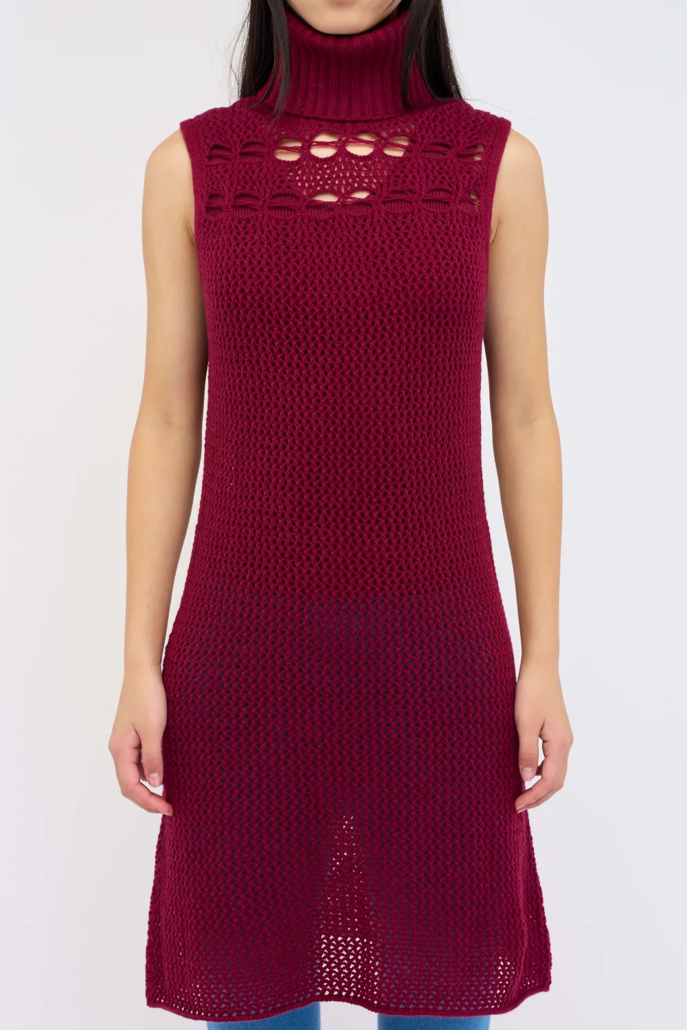 Women The Elder Statesman Hr Turtleneck Mini Dress