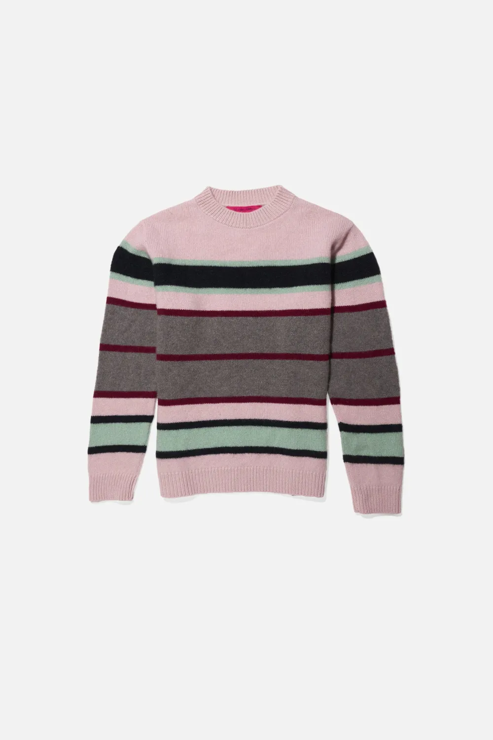 Women The Elder Statesman Jitney Stripe Women's Crew