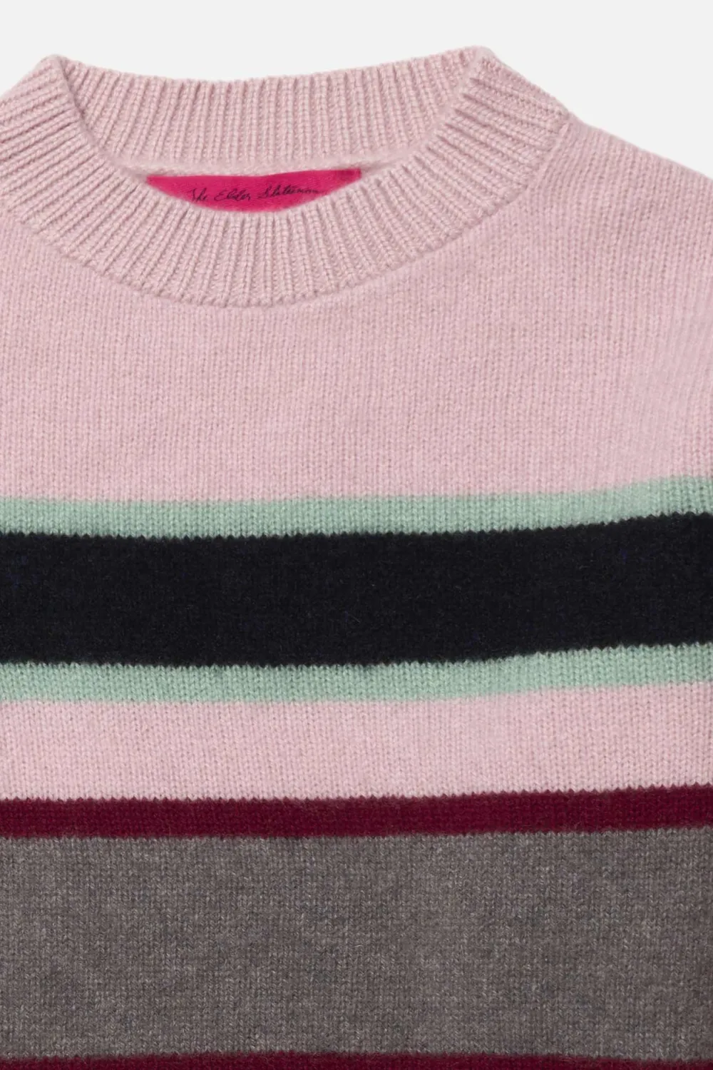 Women The Elder Statesman Jitney Stripe Women's Crew