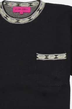 Women The Elder Statesman Jock Stripe Pocket Top