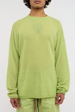 Women The Elder Statesman Nimbus Slouchy Crew