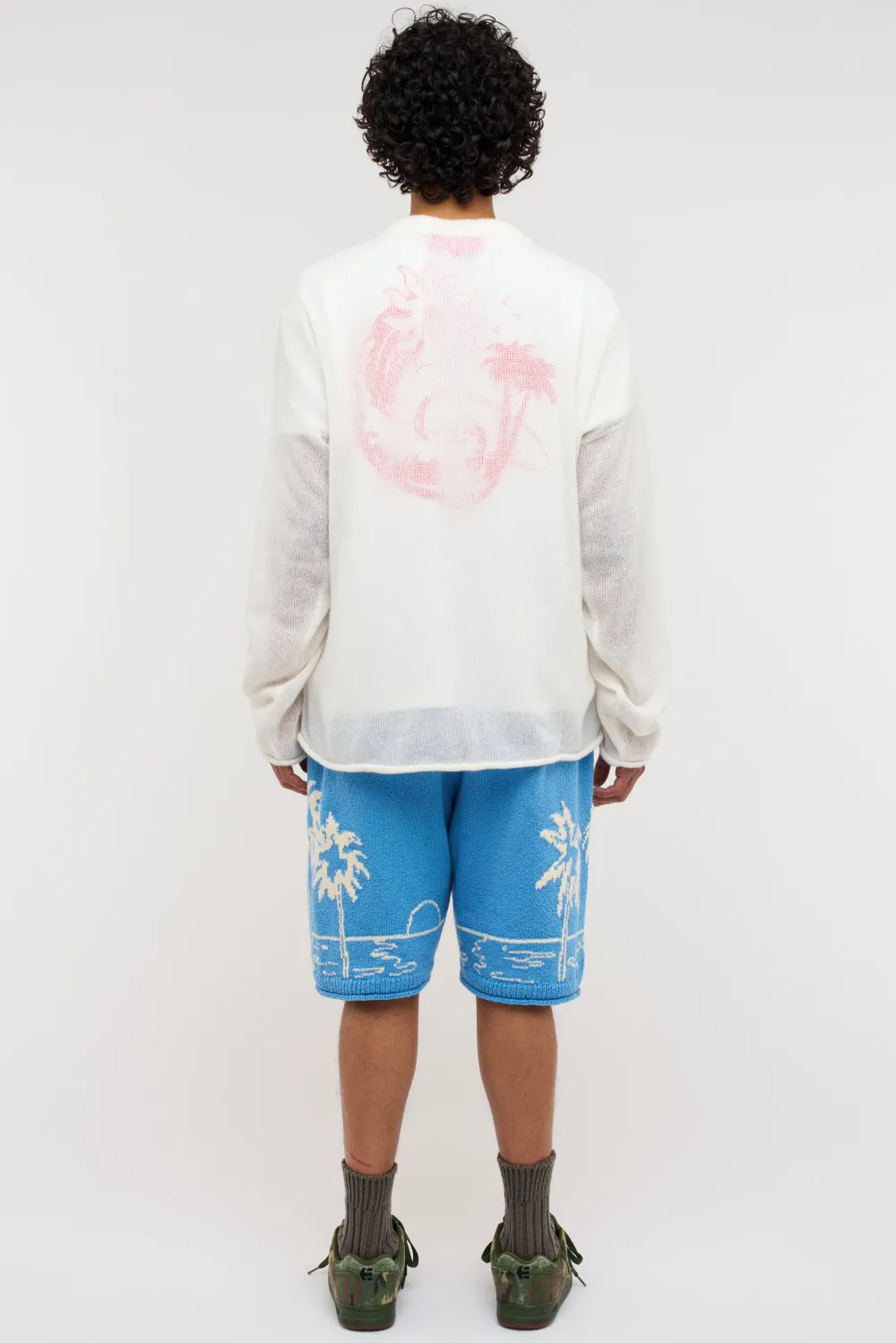 Women The Elder Statesman Nimbus Slouchy Crew