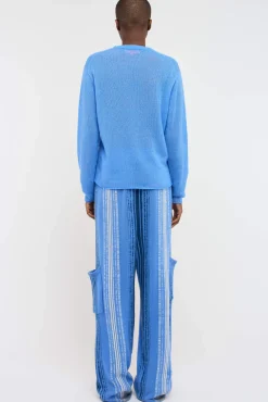 Women The Elder Statesman Nimbus Women's Coastal Crew