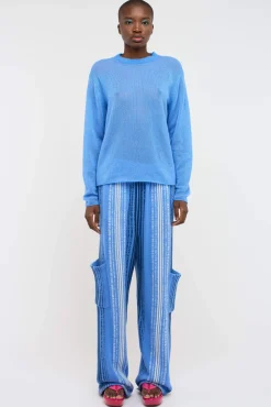 Women The Elder Statesman Nimbus Women's Coastal Crew