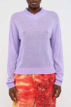 Women The Elder Statesman Nimbus Women's V-Neck