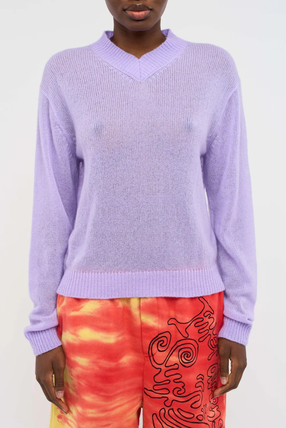 Women The Elder Statesman Nimbus Women's V-Neck