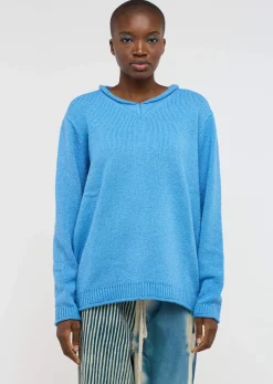 Women The Elder Statesman Nora Split Neck