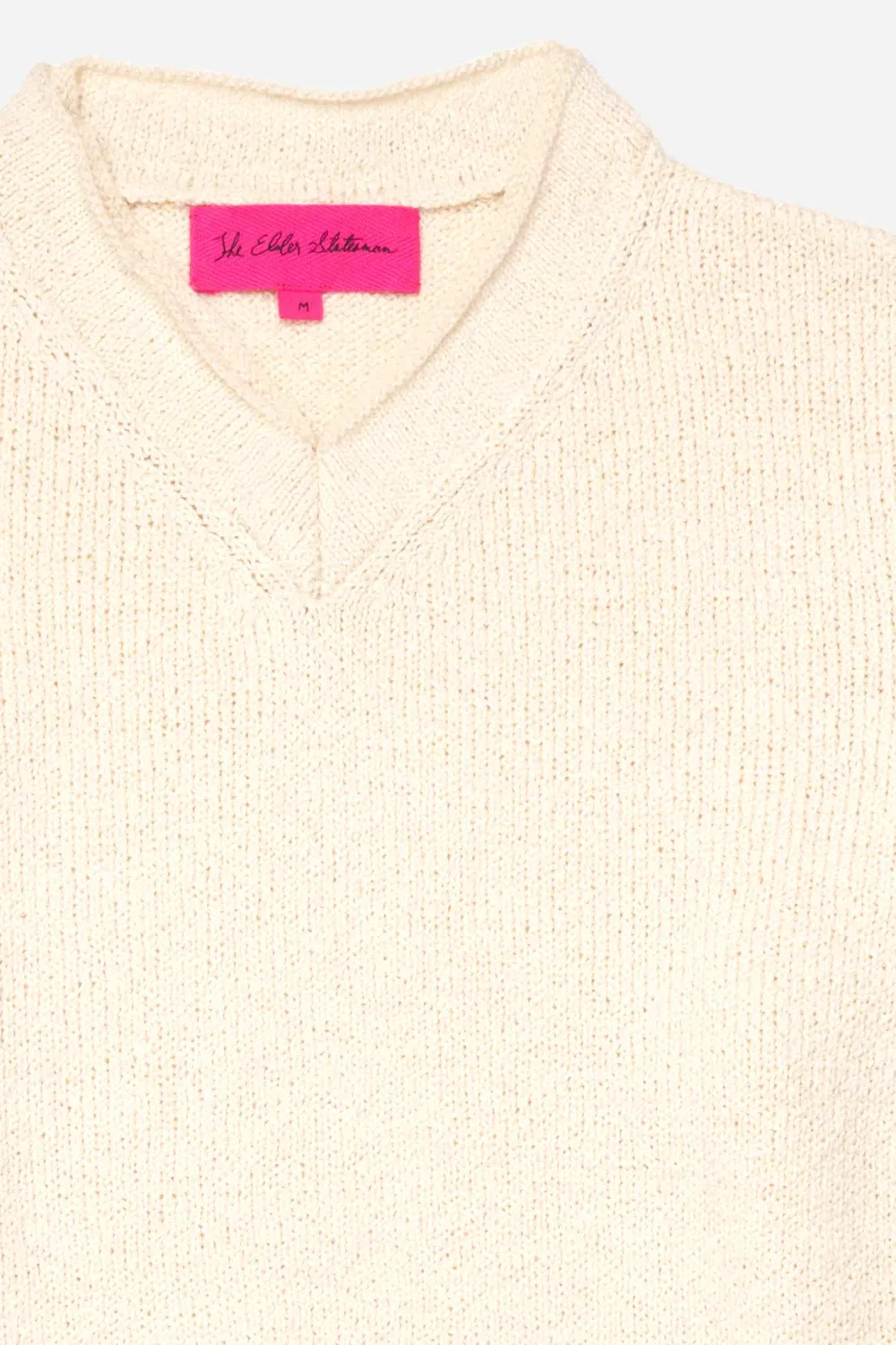 Women The Elder Statesman Nora Whip Women's Boxy V-Neck