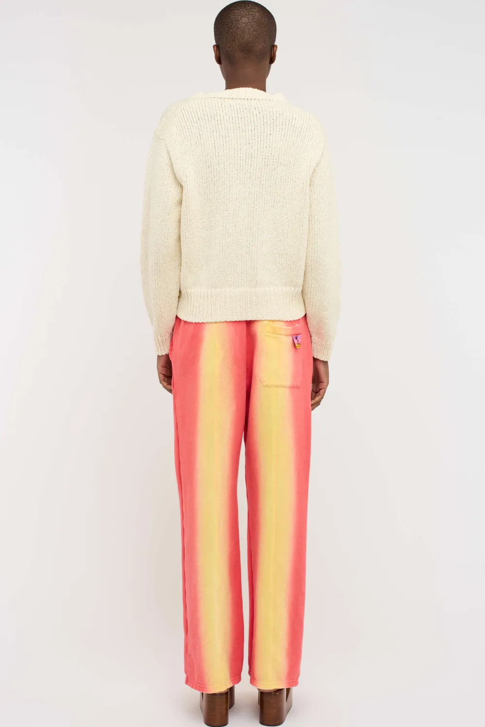 Women The Elder Statesman Nora Whip Women's Boxy V-Neck