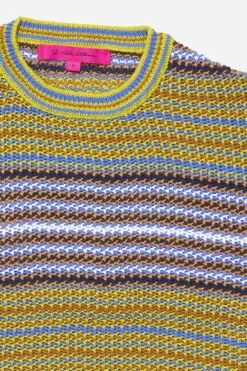 Women The Elder Statesman Nova Net Stripe Women's Top