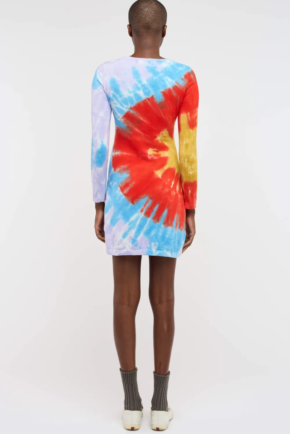 Women The Elder Statesman Nova Spin Mini Dress LS