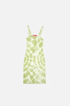 Women The Elder Statesman Nova Trance Rib Dress
