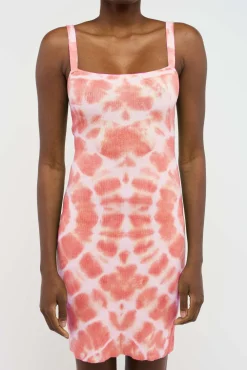 Women The Elder Statesman Nova Trance Rib Dress