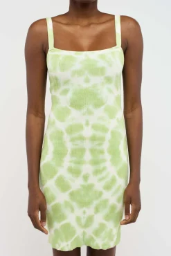 Women The Elder Statesman Nova Trance Rib Dress