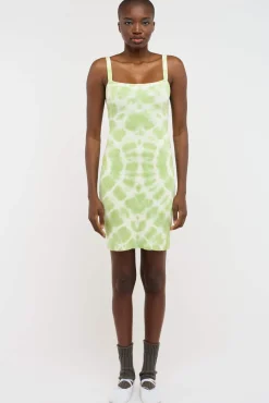 Women The Elder Statesman Nova Trance Rib Dress