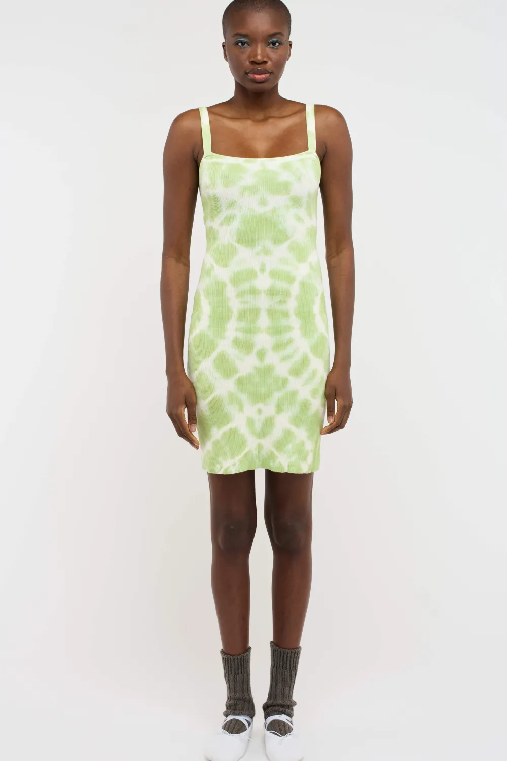 Women The Elder Statesman Nova Trance Rib Dress