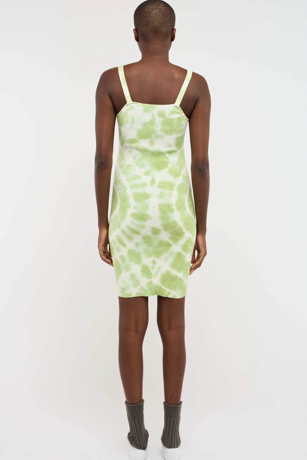 Women The Elder Statesman Nova Trance Rib Dress