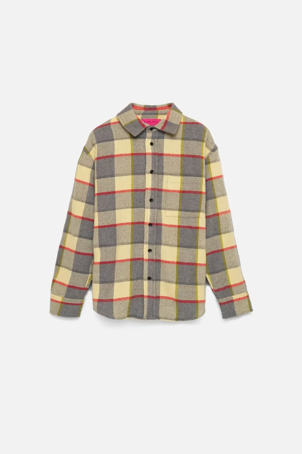 The Elder Statesman Plaid Woven Overshirt
