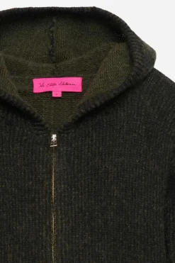 The Elder Statesman Plaited Zip Hoodie