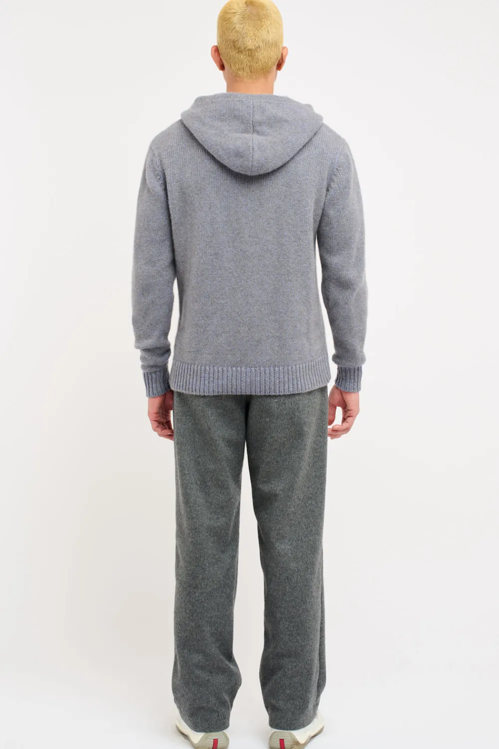 The Elder Statesman Plaited Zip Hoodie