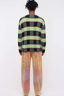 Women The Elder Statesman Promotion Plaid Cardigan