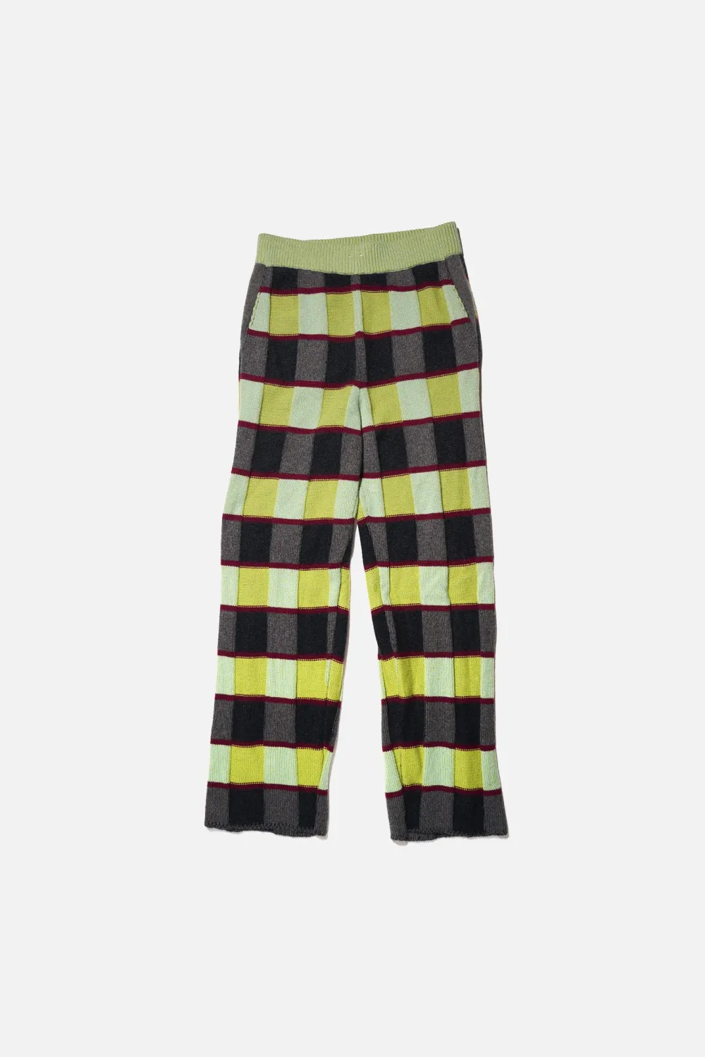The Elder Statesman Promotion Plaid Lounge Pant