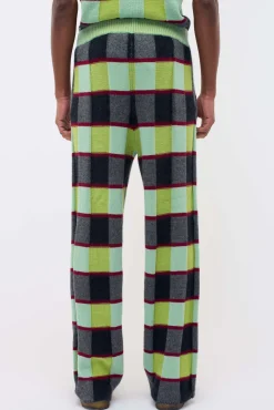 The Elder Statesman Promotion Plaid Lounge Pant