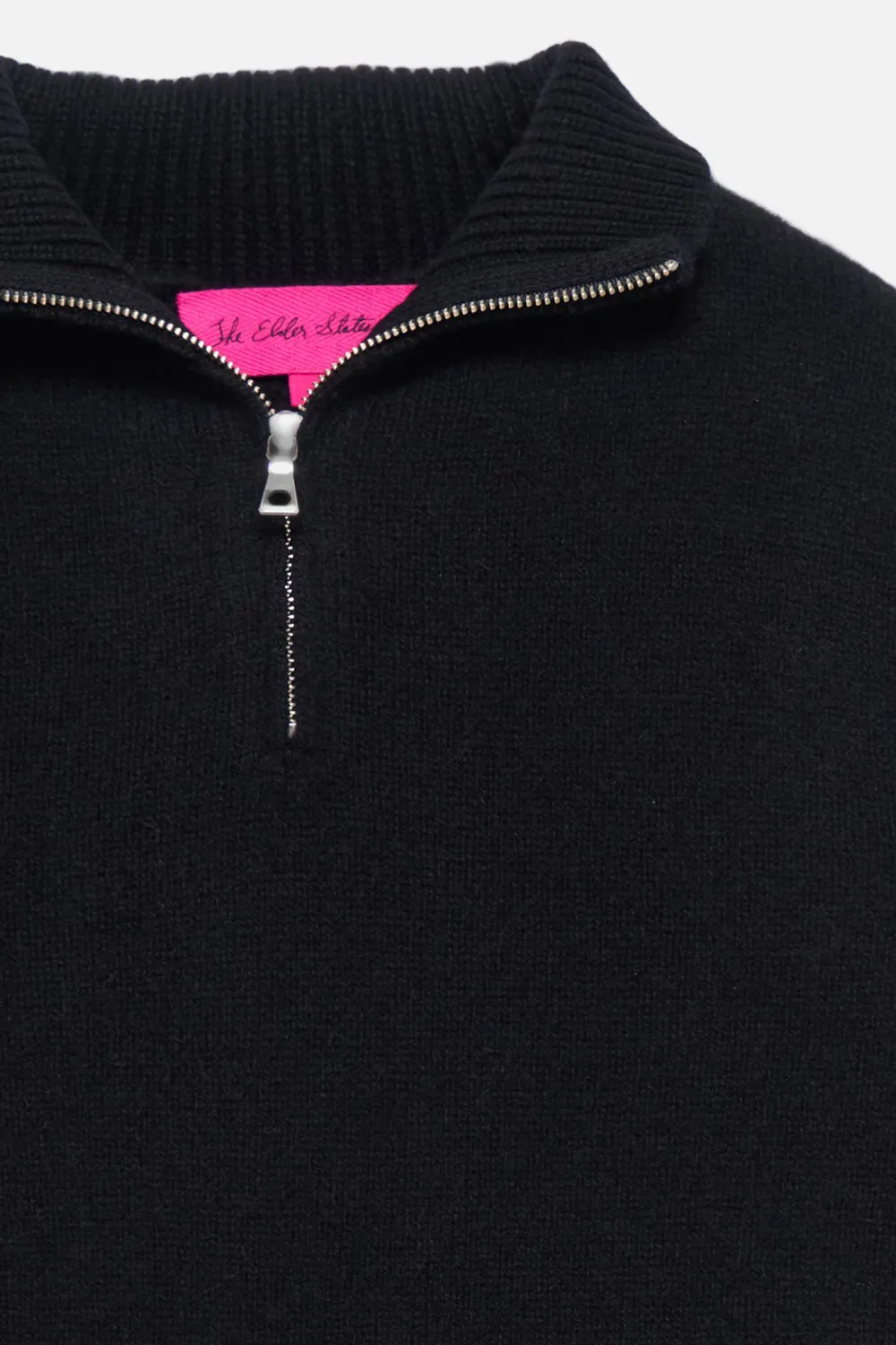 The Elder Statesman Relaxed Half Zip