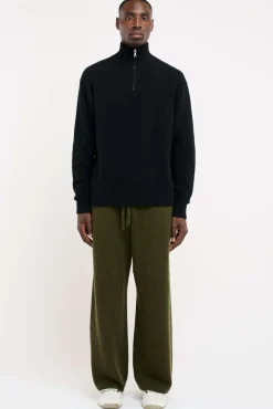 The Elder Statesman Relaxed Half Zip
