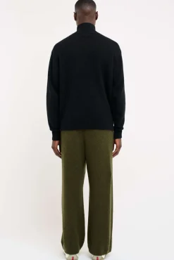 The Elder Statesman Relaxed Half Zip